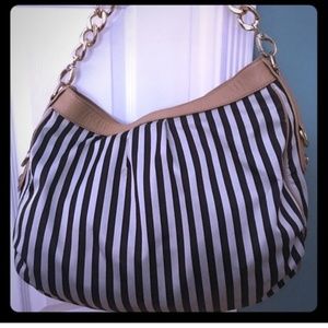 Henri Bendel Centennial Stripe 712 5th Ave Bag